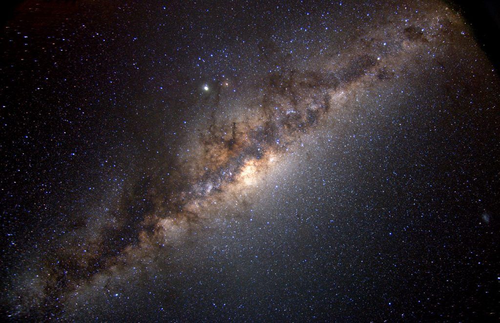 NASA SOFIA image of the Milky Way.