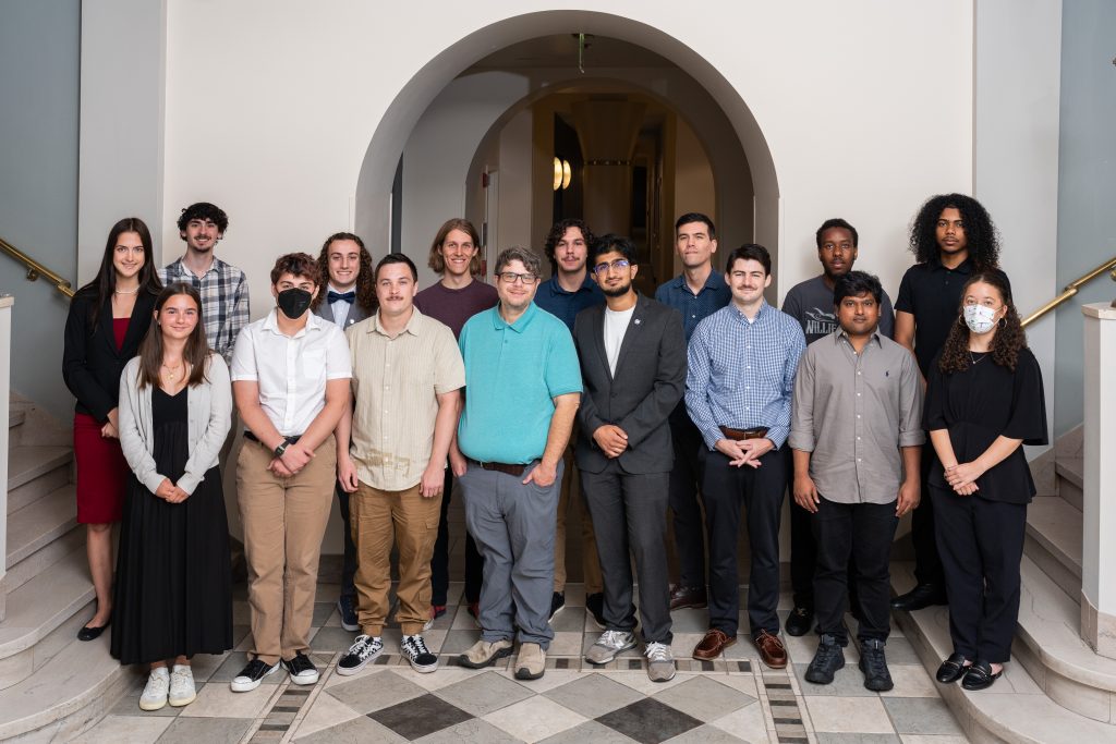 Group photo of student presenters at the 2025 MDSGC Symposium.